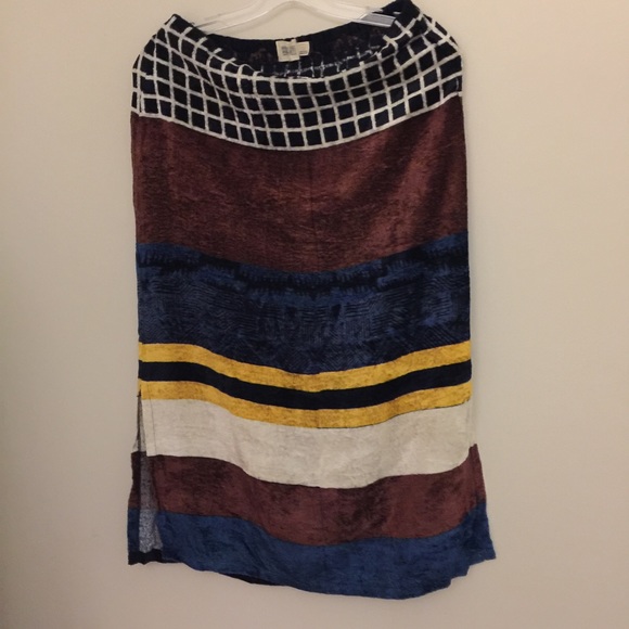 Anthropologie ADDORA VELVET SKIRT - Picture 4 of 8